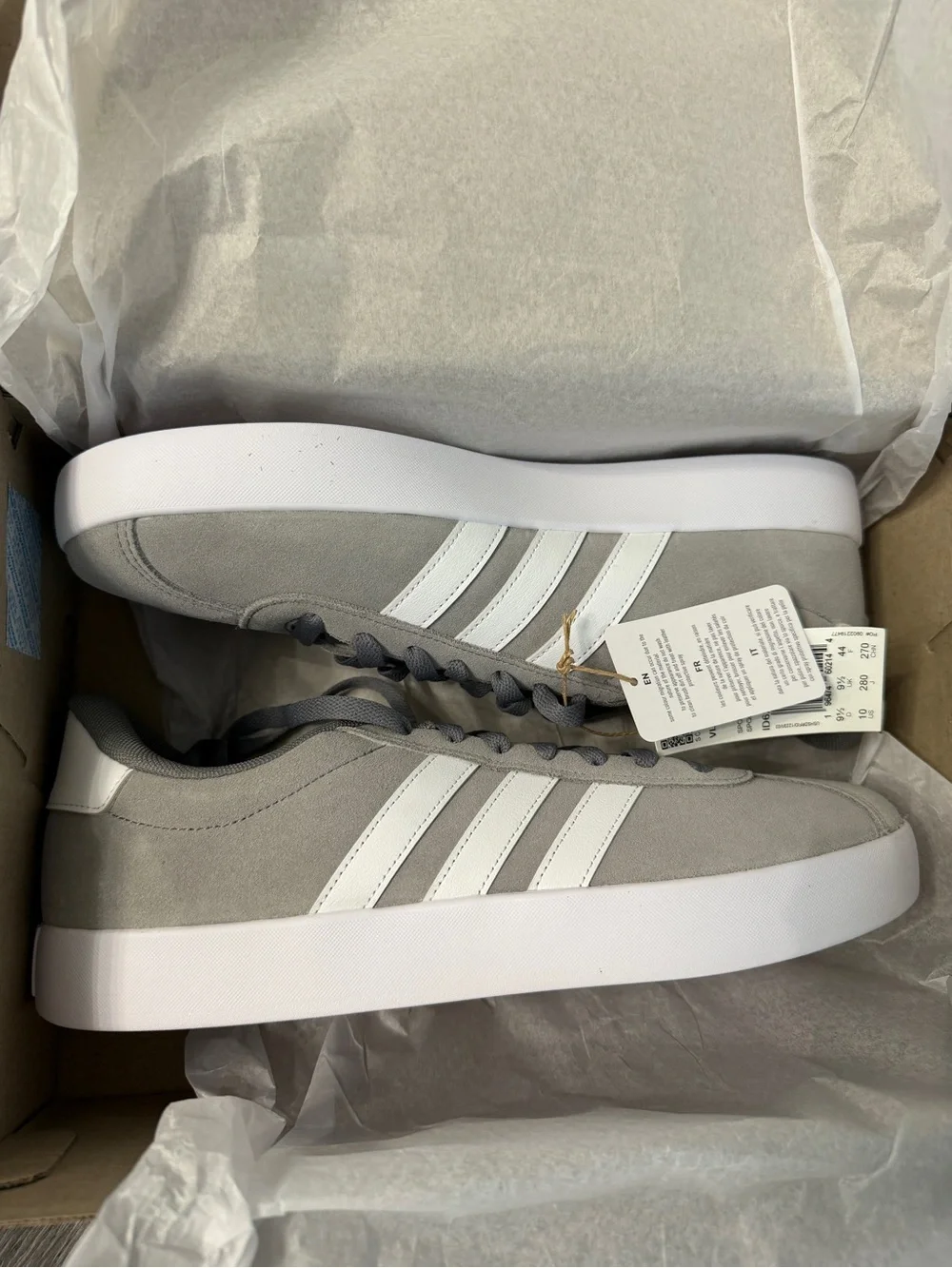 Adidas Men’s VL Court 3.0 Shoes NWT Size 10